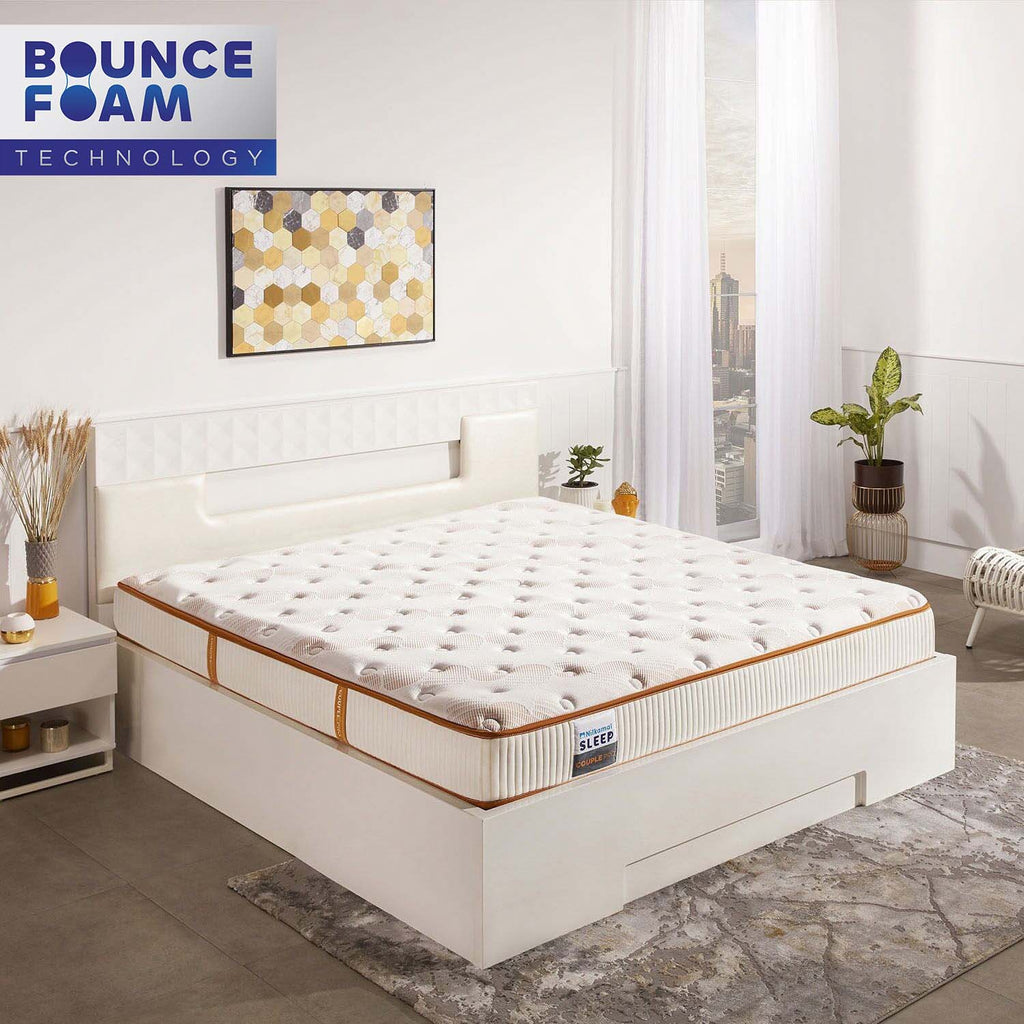 Cloudcoze 5 Zone Bounce Foam & Spring Mattress - 6 Inch