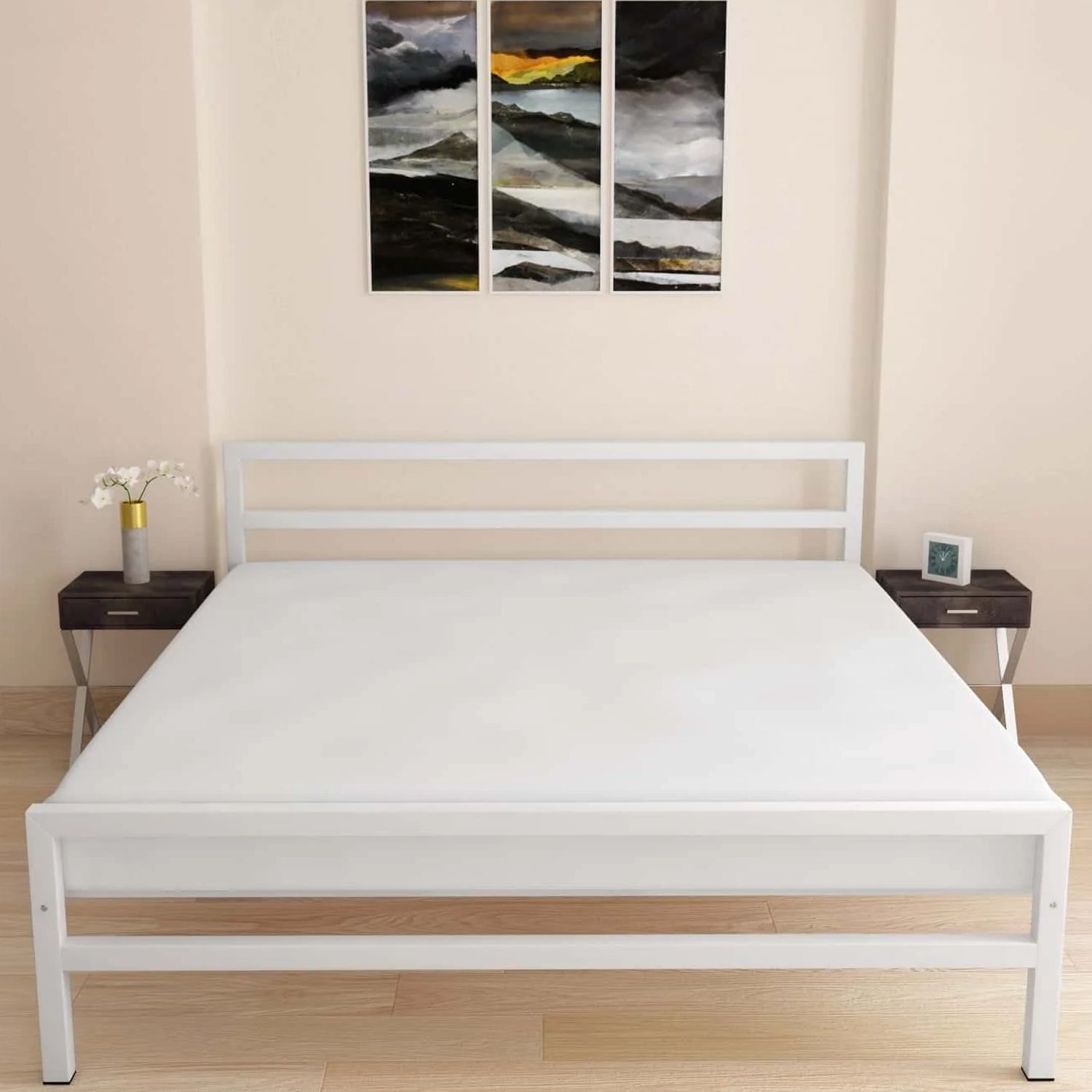 Striker Metal Bed White Lite Dual product image